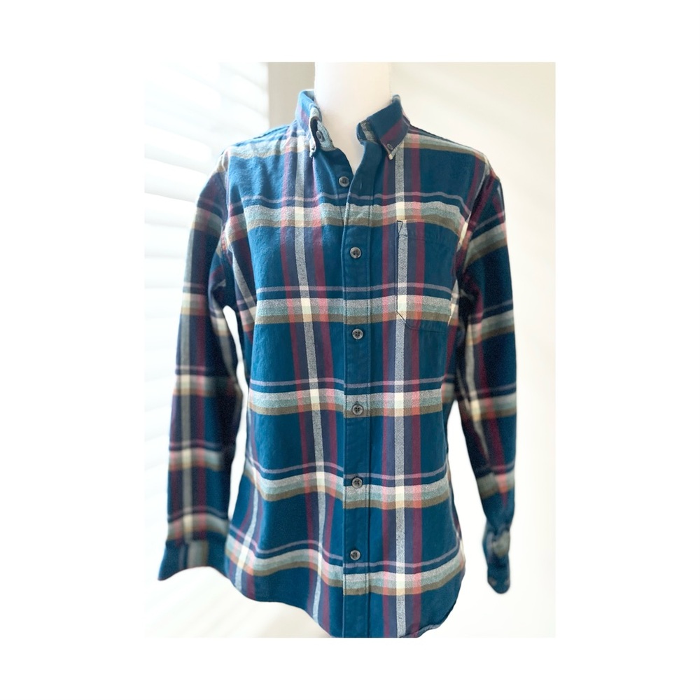 Eddie Bauer Men's Casual Plaid Shirt